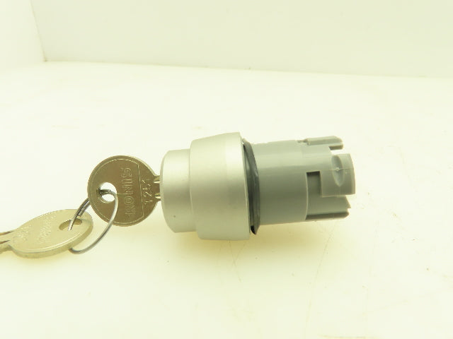 EAO 704.114.0  3-Position Keyed Selector Switch 22.5mm  Lot of 5