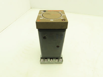 Omega 6102-J-0/300C Temperature Controller w/Base 0-300° C 230V 10A 6100 Series