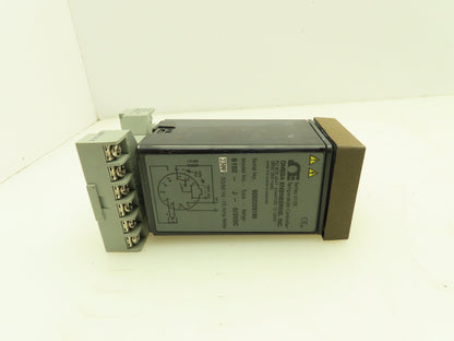 Omega 6102-J-0/300C Temperature Controller w/Base 0-300° C 230V 10A 6100 Series