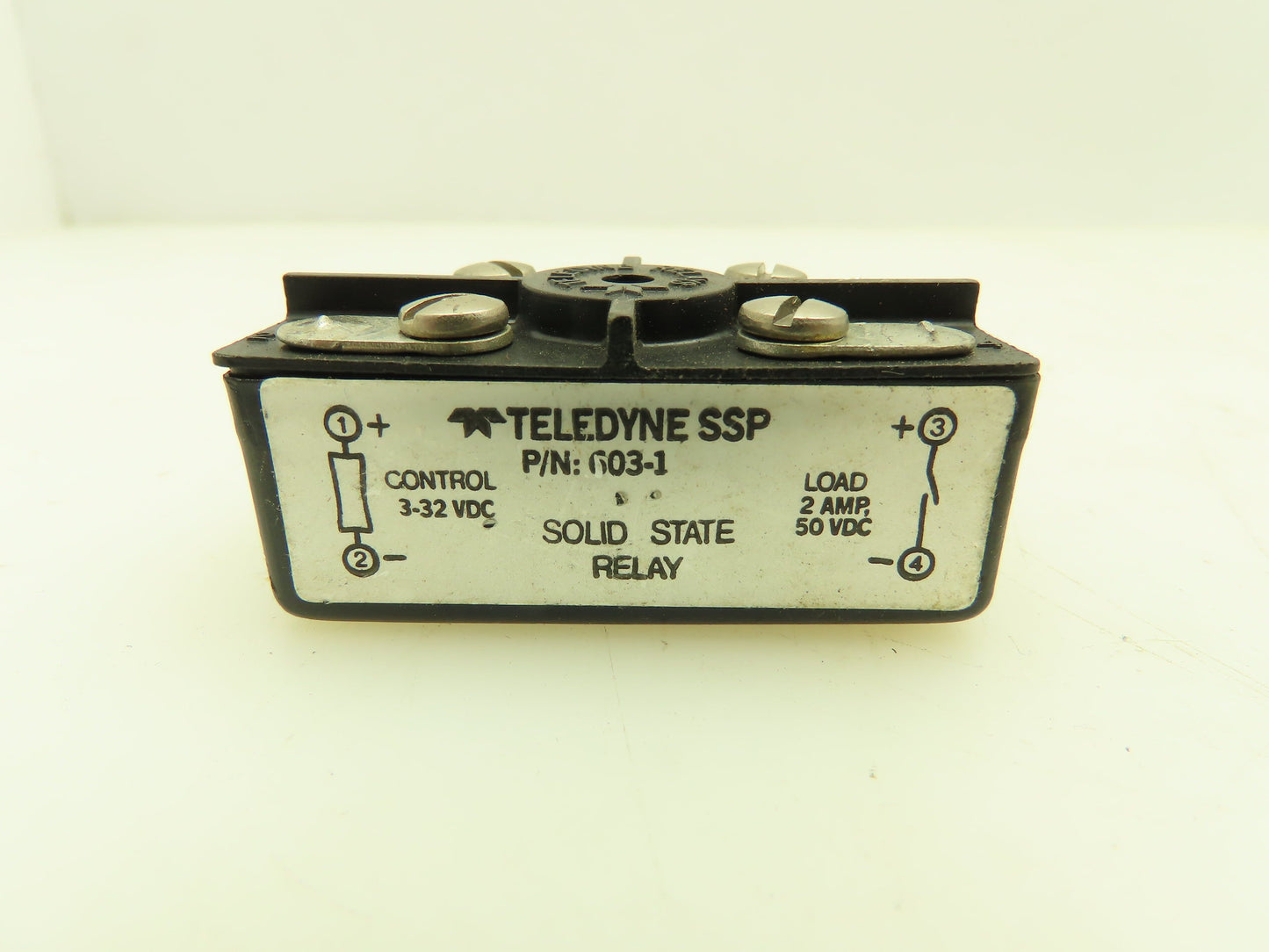 Teledyne SSP 603-1 Solid State DC Relay 2A 50VDC   Lot of 10