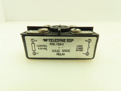 Teledyne SSP 603-1 Solid State DC Relay 2A 50VDC   Lot of 10