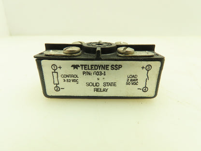 Teledyne SSP 603-1 Solid State DC Relay 2A 50VDC   Lot of 10