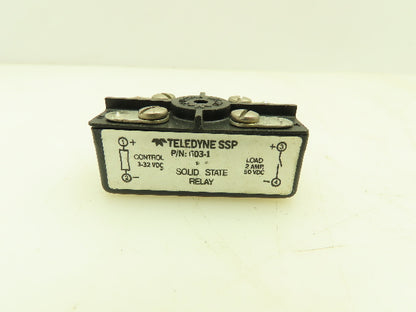 Teledyne SSP 603-1 Solid State DC Relay 2A 50VDC   Lot of 10