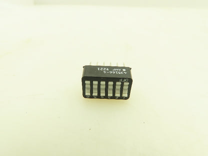 Alcoswitch 435166-4 DIP Switch 6-Position   Lot of 23