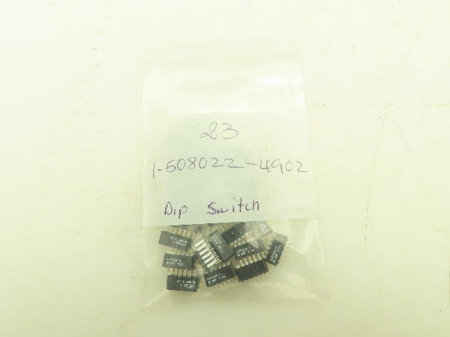Alcoswitch 435166-4 DIP Switch 6-Position   Lot of 23