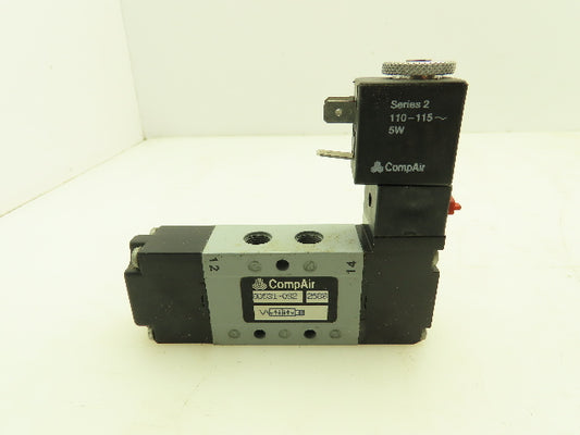CompAir 8D531-032 Pneumatic Solenoid Valve 5-Port 2-Pos 115V