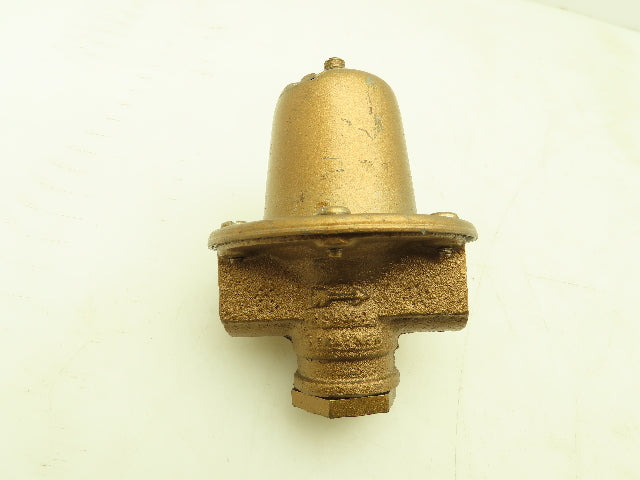 Bell & Gossett 110194 #6 Brass Pressure Reducing Valve 1/2" NPT 45 PSI Set