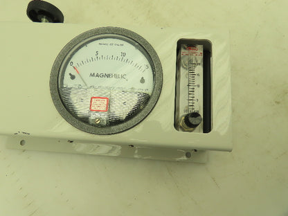 Honeywell Dwyer Fairchild Magnehelic Pressure Gauge Regulator Assembly 0-15 WC