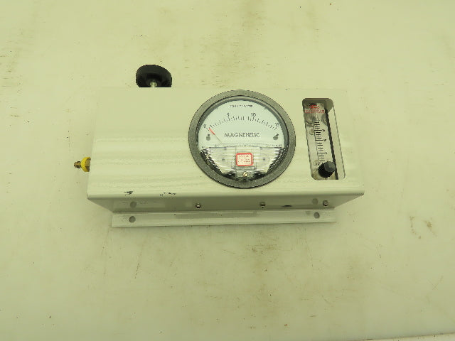 Honeywell Dwyer Fairchild Magnehelic Pressure Gauge Regulator Assembly 0-15 WC