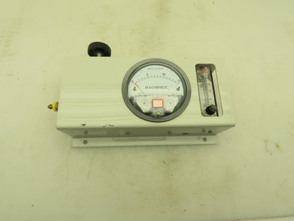 Honeywell Dwyer Fairchild Magnehelic Pressure Gauge Regulator Assembly 0-15 WC
