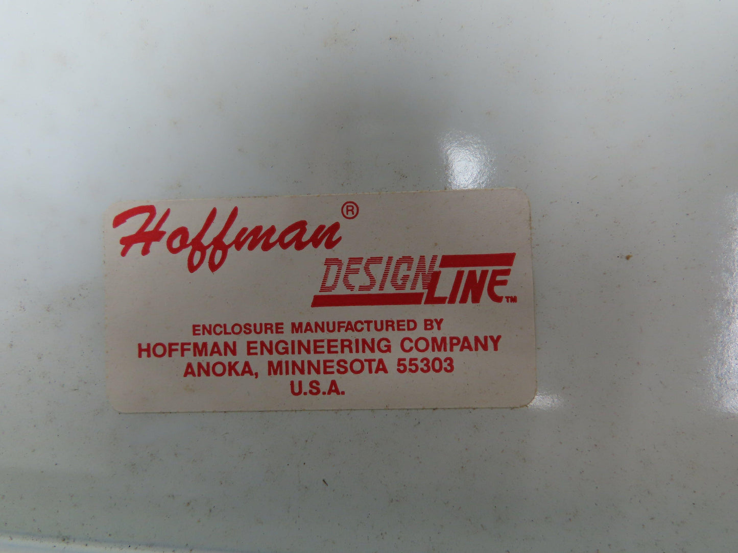 Hoffman Design Line DL29SH Fixed Shelf For Electrical Enclosure 24" Rack White