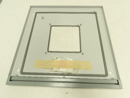 Hoffman X-PT66 Pagoda Top Steel Enclosure Exhaust Fan Vent 600x600mm Gray