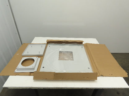 Hoffman X-PT66 Pagoda Top Steel Enclosure Exhaust Fan Vent 600x600mm Gray