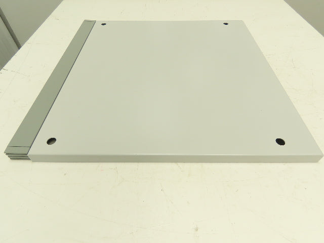 Hoffman X-T66 nVent Solid Top Steel Enclosure Panel 23.25x23.75" Gray