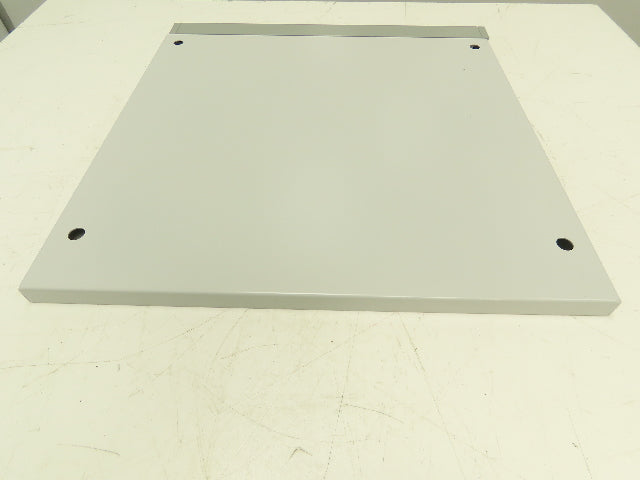 Hoffman X-T66 nVent Solid Top Steel Enclosure Panel 23.25x23.75" Gray