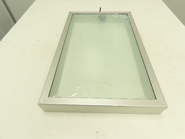 Rittal FT2760 Enclosure Plexiglass Hinged Access Viewing Window 14.75x23.5" Gray
