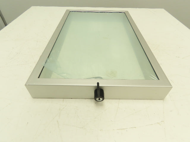 Rittal FT2760 Enclosure Plexiglass Hinged Access Viewing Window 14.75x23.5" Gray