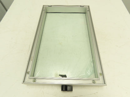Rittal FT2760 Enclosure Plexiglass Hinged Access Viewing Window 14.75x23.5" Gray