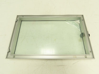 Rittal FT2760 Enclosure Plexiglass Hinged Access Viewing Window 14.75x23.5" Gray