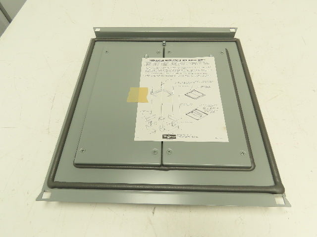 Hoffman X-GP66F Electrical Enclosure Fixed Steel Gland Plate 20x20" Type 12 Gray
