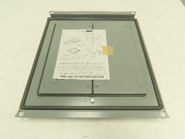 Hoffman X-GP66F Electrical Enclosure Fixed Steel Gland Plate 20x20" Type 12 Gray