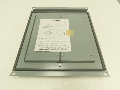 Hoffman X-GP66F Electrical Enclosure Fixed Steel Gland Plate 20x20" Type 12 Gray