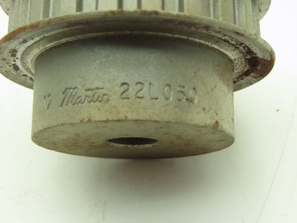 Martin 22L050 1/2" Plain Bore 22 Tooth 2.596" OD 1/2" Belt Width Lot of 2