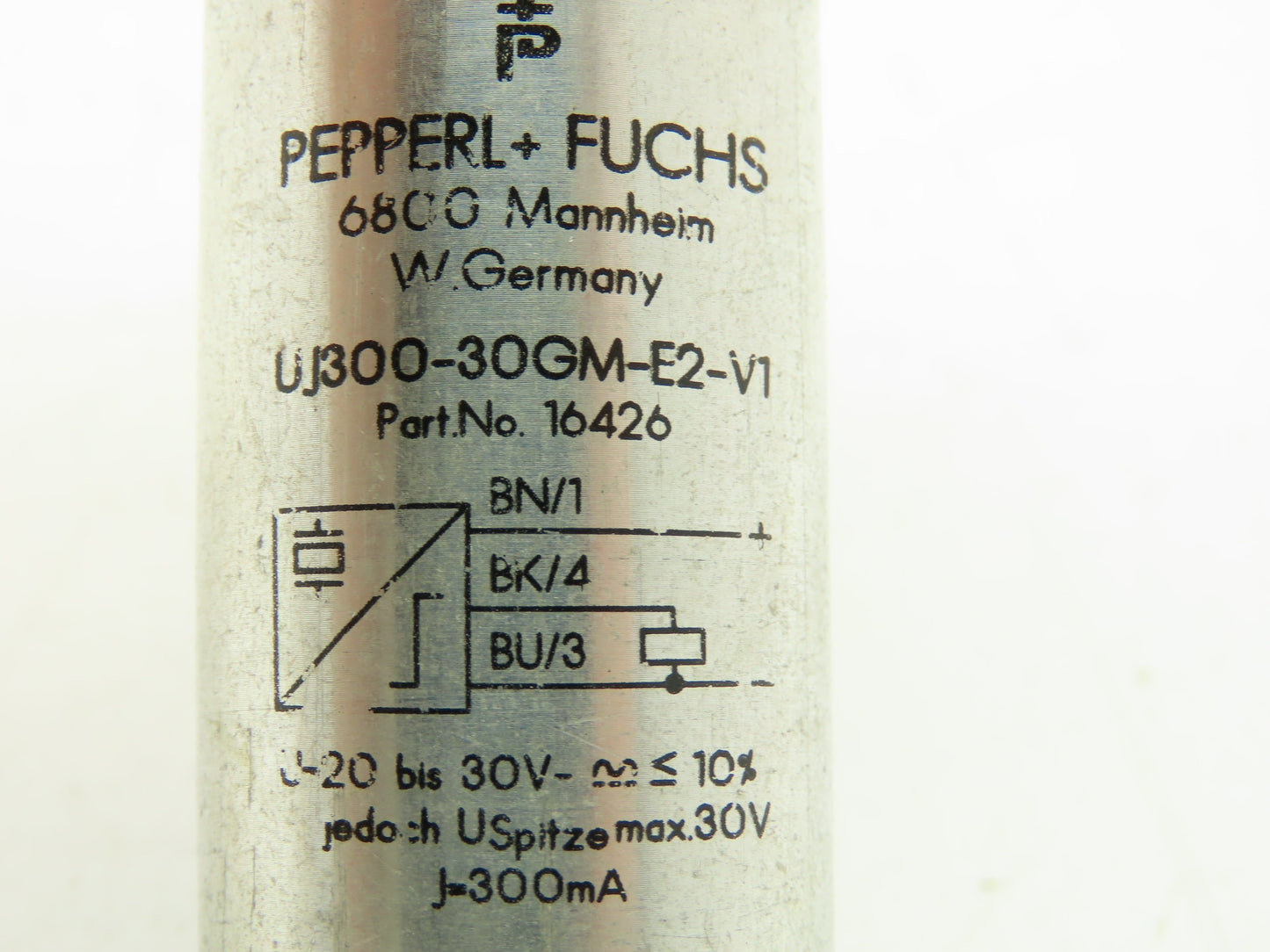 Pepperl Fuchs UJ300-30GM-E2-V1 Fuchs Proximity Switch Ultrasonic 16426