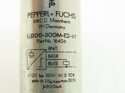 Pepperl Fuchs UJ300-30GM-E2-V1 Fuchs Proximity Switch Ultrasonic 16426