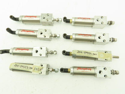 Humphrey 6-BFS-1 Double Acting Pneumatic Air Cylinder 1" Stroke Lot of 8