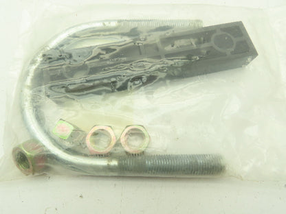 Hydac 00431636 U Bolt Assy HRRBS 9 L 114.3 PP ST ZN 4.75" ID M16 Lot of 11