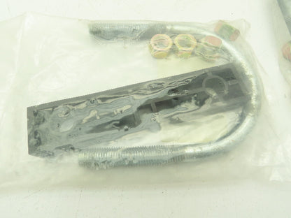 Hydac 00431636 U Bolt Assy HRRBS 9 L 114.3 PP ST ZN 4.75" ID M16 Lot of 11