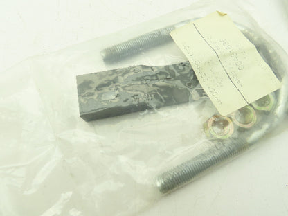 Hydac 00431636 U Bolt Assy HRRBS 9 L 114.3 PP ST ZN 4.75" ID M16 Lot of 11