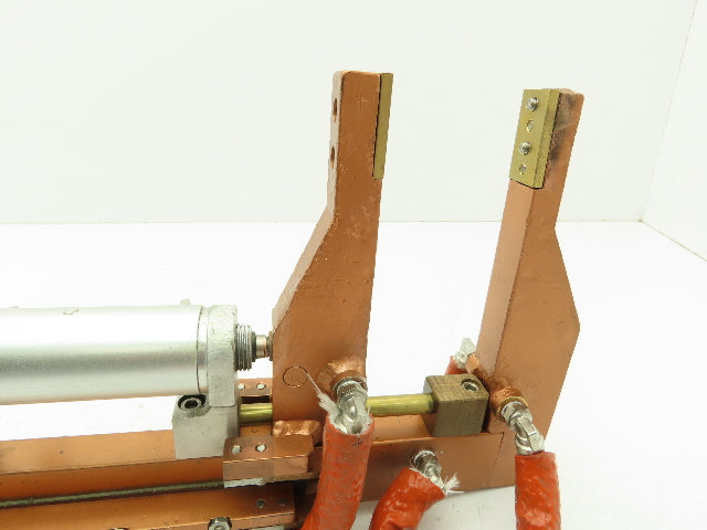 Portable Pneumatic Cylinder Spot Welder Gun Copper Frame Tweez Weld