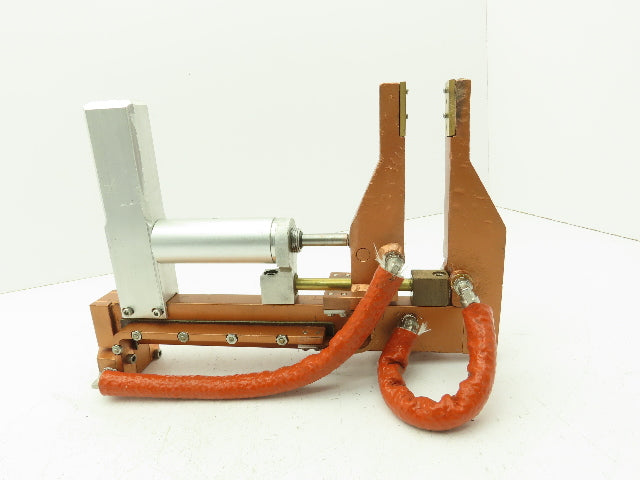 Portable Pneumatic Cylinder Spot Welder Gun Copper Frame Tweez Weld
