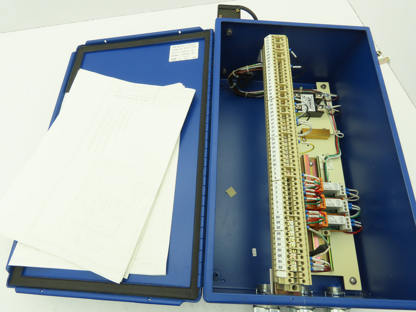 Electrical Enclosure Pneumatic Valve Relay Control Terminal Block Junction Box