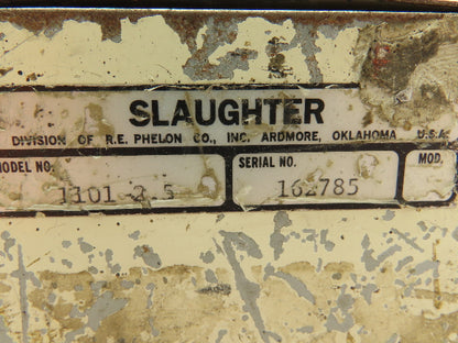 Slaughter 1101  Dielectric Breakdown AC Hipot Tester 2.5 kV