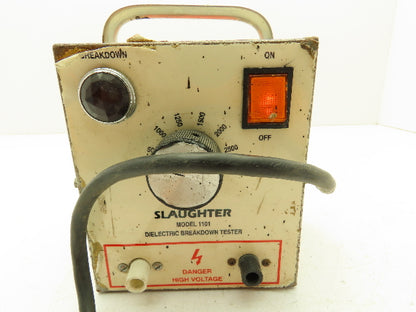 Slaughter 1101  Dielectric Breakdown AC Hipot Tester 2.5 kV