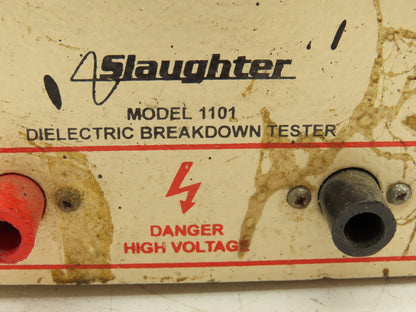 Slaughter 1101  Dielectric Breakdown AC Hipot Tester 2.5 Kv