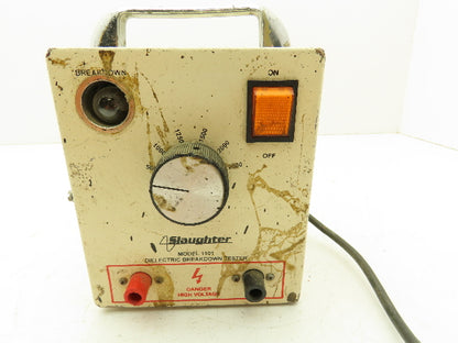 Slaughter 1101  Dielectric Breakdown AC Hipot Tester 2.5 Kv
