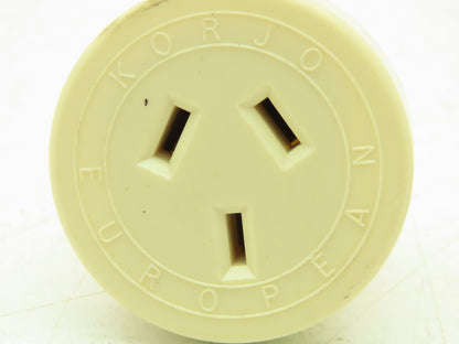 Korjo KA EU European Travel Adaptor Plug Outlet 2/3 Prong 10A 240V