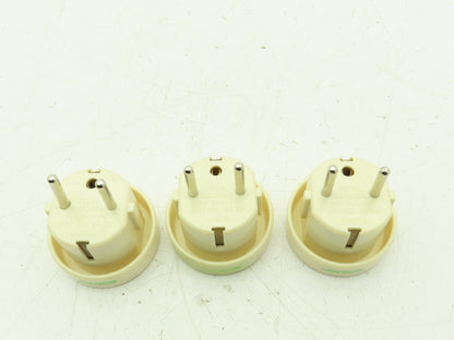 Korjo KA EU European Travel Adaptor Plug Outlet 2/3 Prong 10A 240V