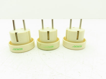 Korjo KA EU European Travel Adaptor Plug Outlet 2/3 Prong 10A 240V