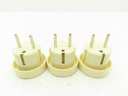 Korjo KA EU European Travel Adaptor Plug Outlet 2/3 Prong 10A 240V