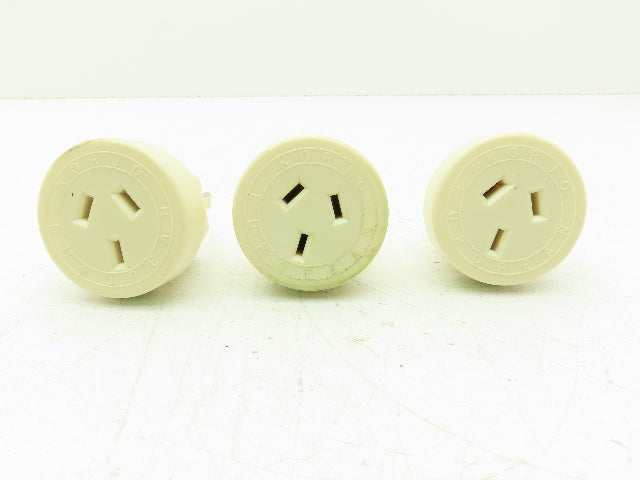 Korjo KA EU European Travel Adaptor Plug Outlet 2/3 Prong 10A 240V