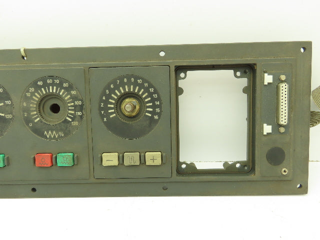 Siemens 6FC3986-3EG20 Sinumerik Control Panel Keyed Parts Only