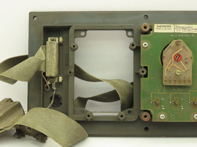 Siemens 6FC3986-3EG20 Sinumerik Control Panel Keyed Parts Only