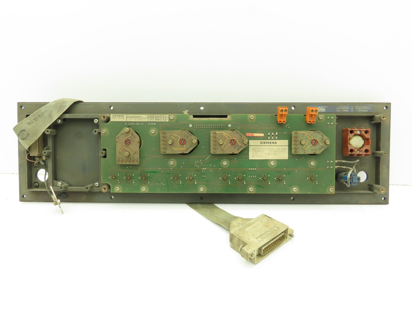 Siemens 6FC3986-3DD20 Sinumerik Control Panel Keyed