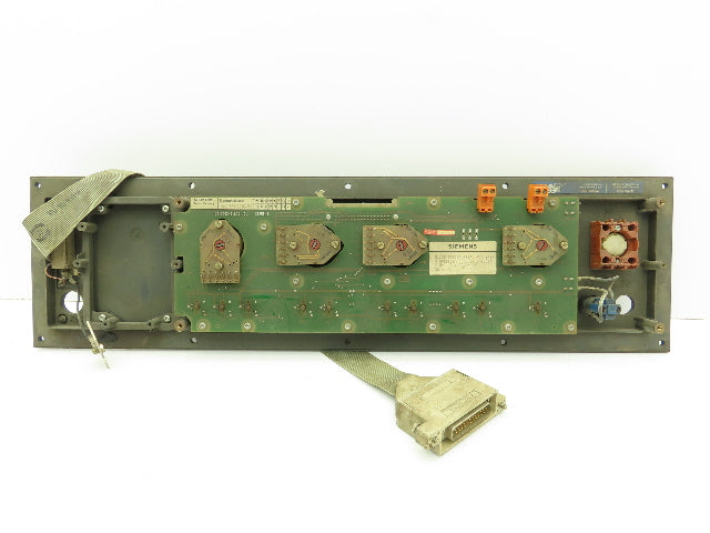 Siemens 6FC3986-3DD20 Sinumerik Control Panel Keyed
