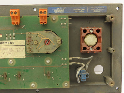 Siemens 6FC3986-3DD20 Sinumerik Control Panel Keyed